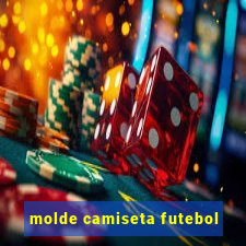 molde camiseta futebol